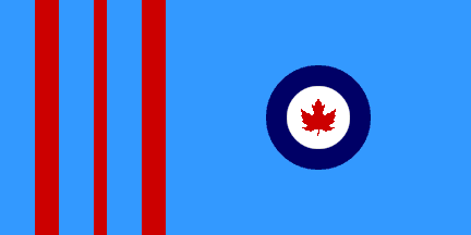 [RCAF Squadron Leader flag]